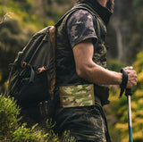 Cartera táctica militar reforzada en color camuflaje verde — imagen 6 de 10