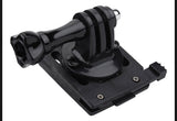 Base para cámara de casco táctico con rotación de 90 grados, color negro — imagen 8 de 10