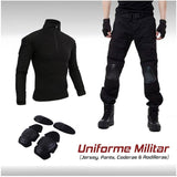 Pantalón táctico rip stop con rodilleras plásticas incluidas — imagen 4 de 10