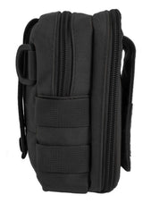 Mariconera con correa ajustable y sistema molle en negro — imagen 3 de 10