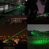 Láser verde 200mW con modo punto y multipuntos, pilas AAA modelo Dz301 — imagen 3 de 3
