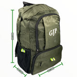 Mochila plegable ligera e impermeable en verde o negra, se compacta fácilmente — imagen 5 de 5