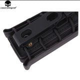 Porta cargador con clip ajustable sistema molle en negro y verde — imagen 7 de 7