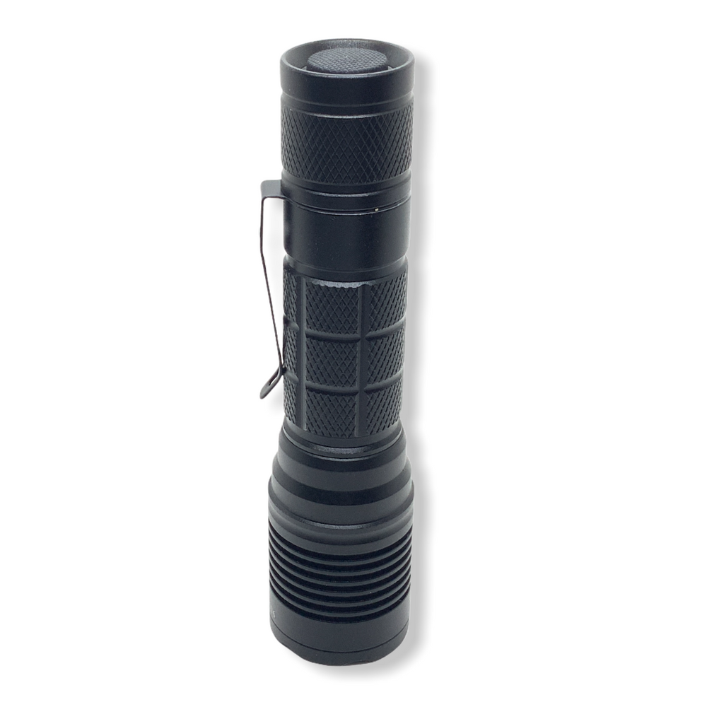 Lámpara táctica LED T9 modelo VOG105 de 10000 lúmenes con zoom