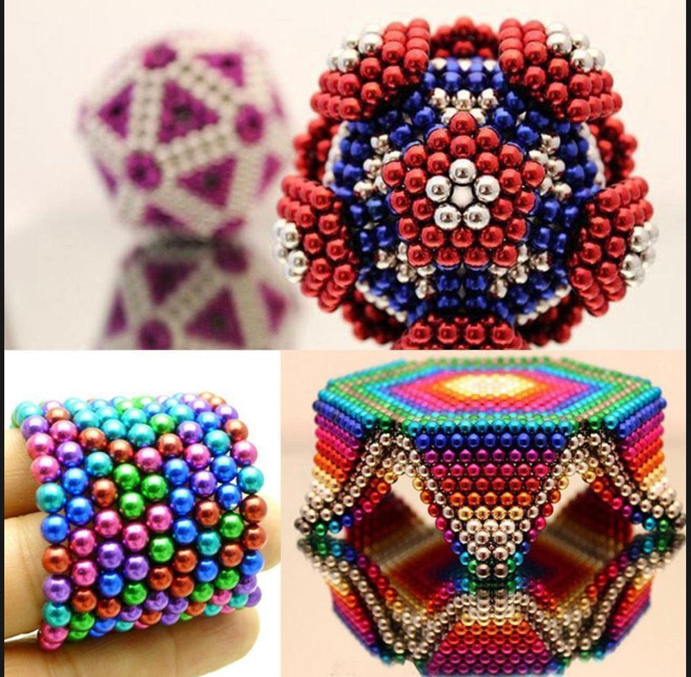 Neocube de 216 esferas magnéticas de colores de 5 mm