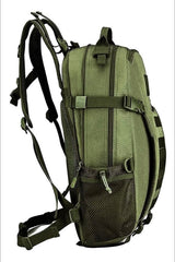Mochila escolar de 40 litros impermeable en negro, caqui o verde militar — imagen 4 de 10