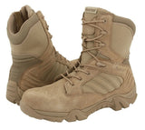 Botas tácticas militares impermeables en color caqui con cierre lateral — imagen 6 de 10