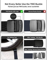 Cinturón táctico militar en nylon ultra resistente, caqui, negro y verde — imagen 5 de 5