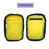 Mariconera táctica de 2 litros con sistema molle en negro — imagen 4 de 4