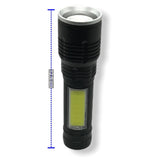 Lámpara LED COB frontal y lateral de 12.5 cm con zoom — imagen 2 de 3