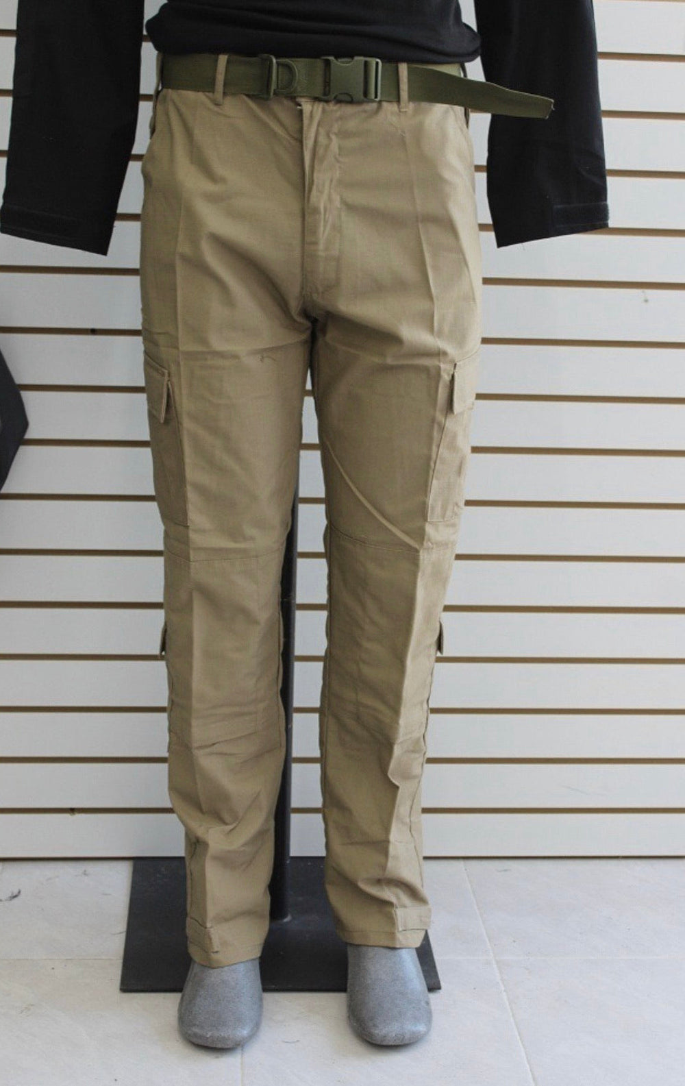 Pantalón táctico militar ripstop con bolsas de cargo