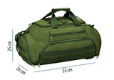 Mochila táctica 3 en 1 de 40 litros con sistema molle — imagen 8 de 9