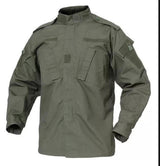 Uniforme completo ripstop de camisola y pantalón táctico color caqui — imagen 2 de 10