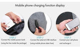Mochila antirrobo impermeable con puerto USB en azul, negro o gris — imagen 4 de 9