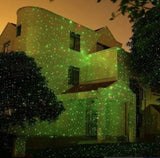 Mini proyector láser con figuras navideñas en rojo y verde — imagen 5 de 5