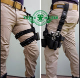Holster piernera rígida tipo Serpa con porta cargador y linterna — imagen 6 de 10