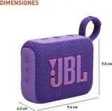 JBL Go 4 Bocina Portátil Bluetooth Morado