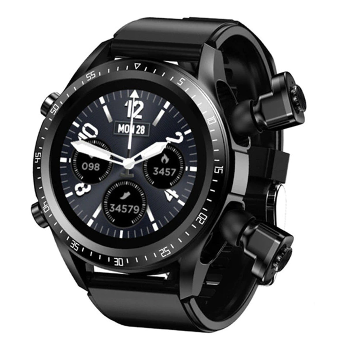 Reloj Inteligente Smart Watch Fralugio Jm03 Y Audífonos Tws