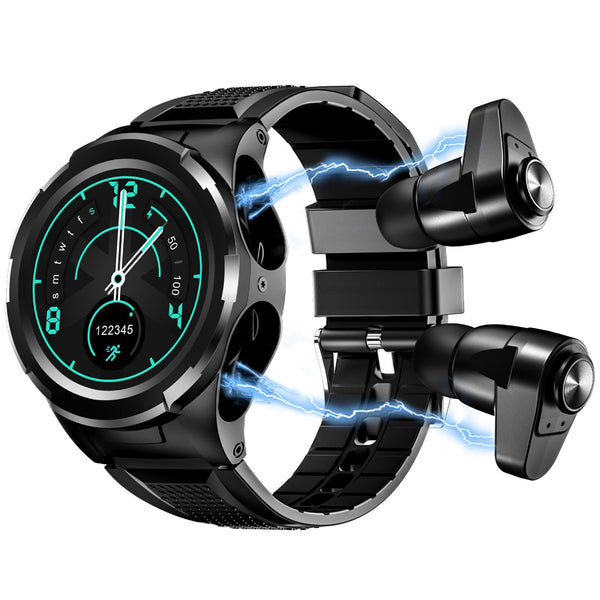 Fralugio Smartwatch Reloj Inteligente Jm06 2 En 1 Tws Full Hd