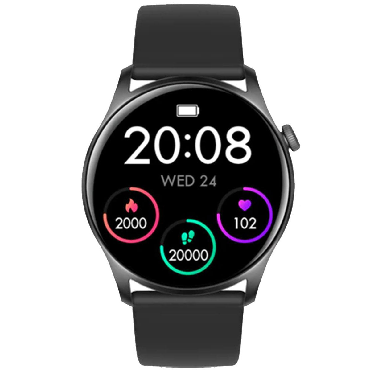 Fralugio Smartwatch Reloj Inteligente Kc08 Full Touch Ips Hd