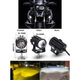 Kit 2 Faros LED Auxiliares Moto con Switch ON/OFF - Gadgets y Tecnología en Fralugio México — imagen 2 de 4