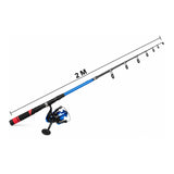 Kit de Pesca con Caña Telescópica 2 m y Maletín - Gadgets y Tecnología en Fralugio México — imagen 3 de 5