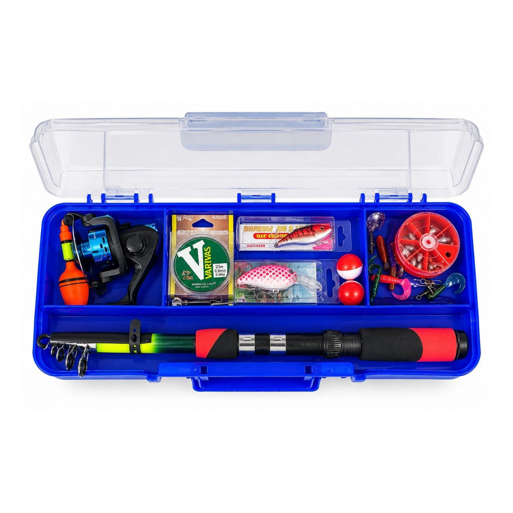 Kit de Pesca con Caña Telescópica 2 m y Maletín - Gadgets y Tecnología en Fralugio México