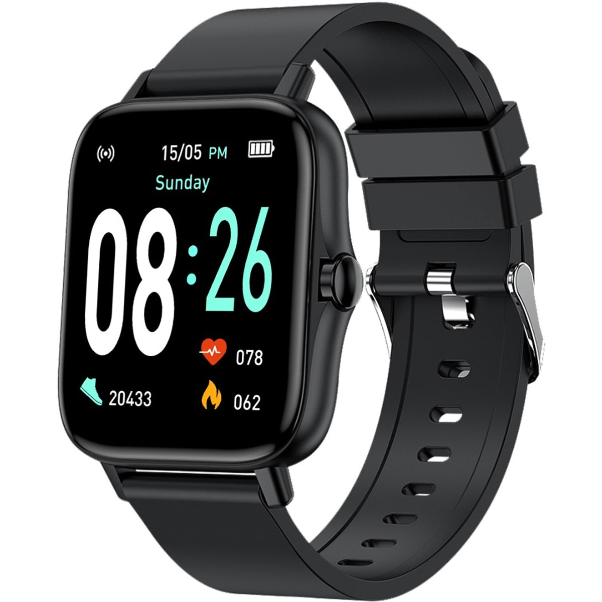 Smartwatch Reloj Inteligente Fralugio Km13st Full Touch Ips