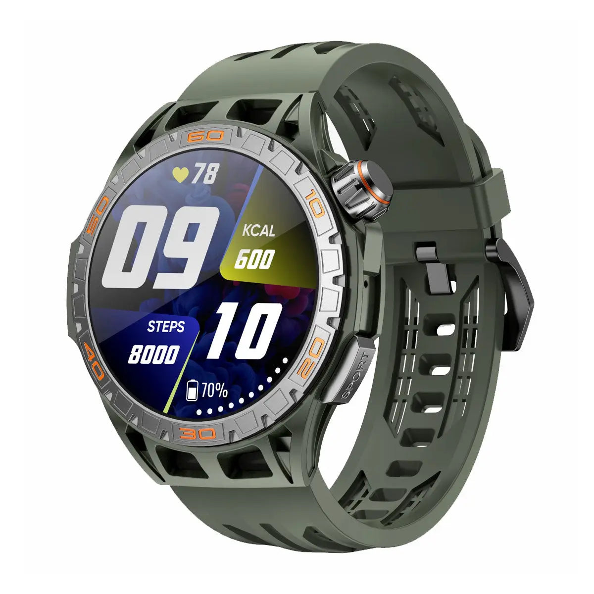 Smartwatch Reloj Inteligente Fralugio La102 Rough Llamadas Amoled Fralugio