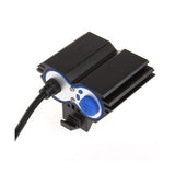 Lámpara para bicicleta con 2 LED Cree de 5000 lúmenes y batería recargable — imagen 3 de 4