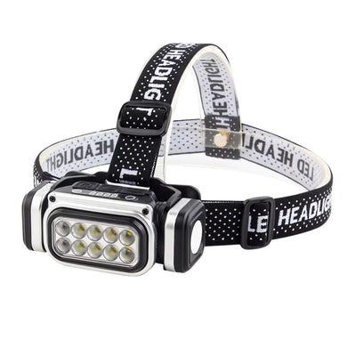 Lámpara Frontal 10 LED Recargable con Sensor de Movimiento - Gadgets y Tecnología en Fralugio México
