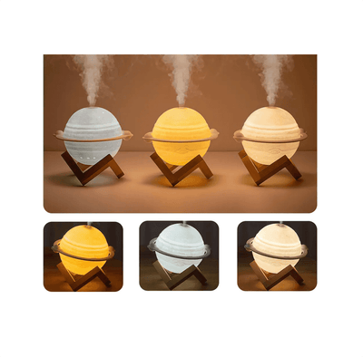 Lámpara Humidificadora Y Aromatizadora De Luna - Gadgets y Tecnología en Fralugio México