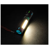 Lámpara LED Recargable COB Alta Potencia - Gadgets y Tecnología en Fralugio México — imagen 2 de 5