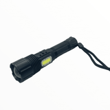 Lámpara LED T9 Táctica Zoom y COB Lateral - Gadgets y Tecnología en Fralugio México — imagen 1 de 4