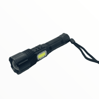 Lámpara LED T9 Táctica Zoom y COB Lateral - Gadgets y Tecnología en Fralugio México