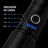 Lámpara LED Táctica USB-C 5000mAh Efecto Patrulla - Gadgets y Tecnología en Fralugio México — imagen 4 de 6