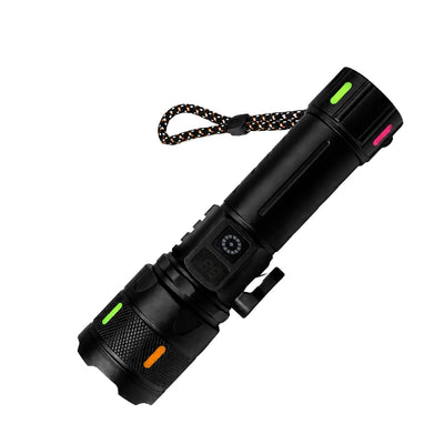 Lámpara Táctica LED 5 Modos con Corta Soga y Patrulla - Gadgets y Tecnología en Fralugio México