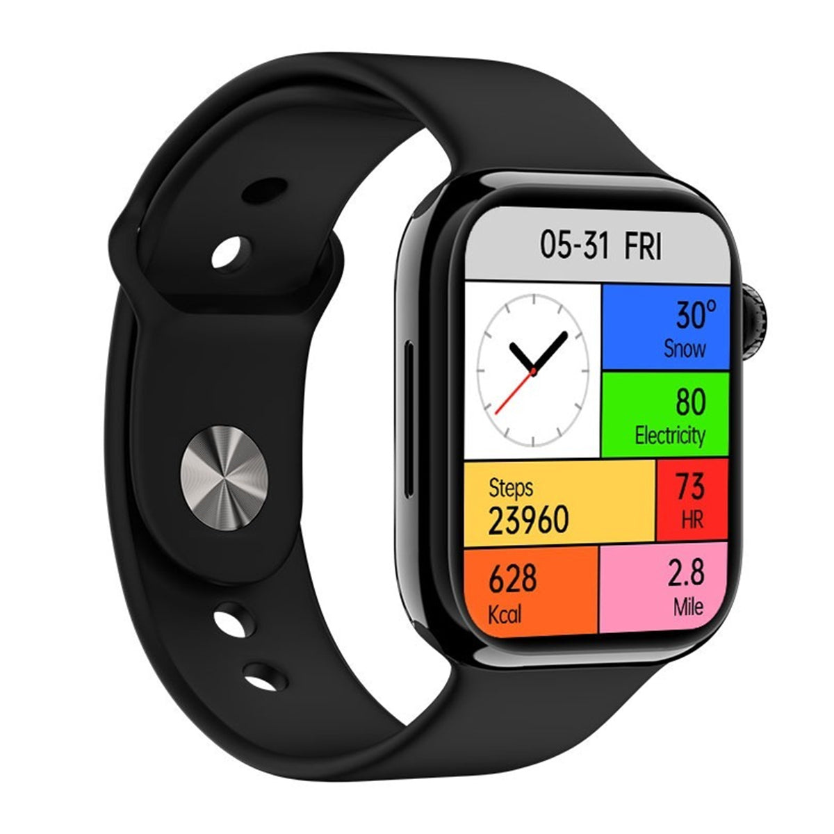 Smartwatch Reloj Inteligente Fralugio Lc205 Full Touch 1.99 Pulgadas