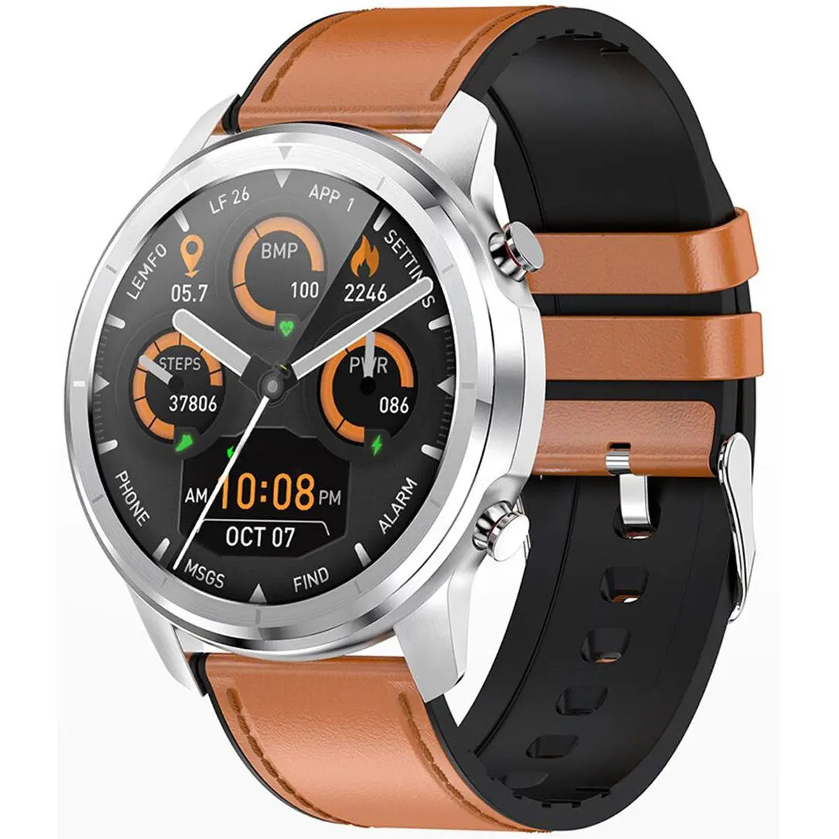 Reloj Inteligente Smart watch Fralugio Lf26 Piel Notificaciones de Redes Sociales Fralugio