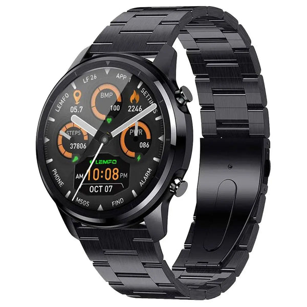 Smart Watch Reloj Inteligente Lemfo Lf26 Full Touch Hd Metal Fralugio