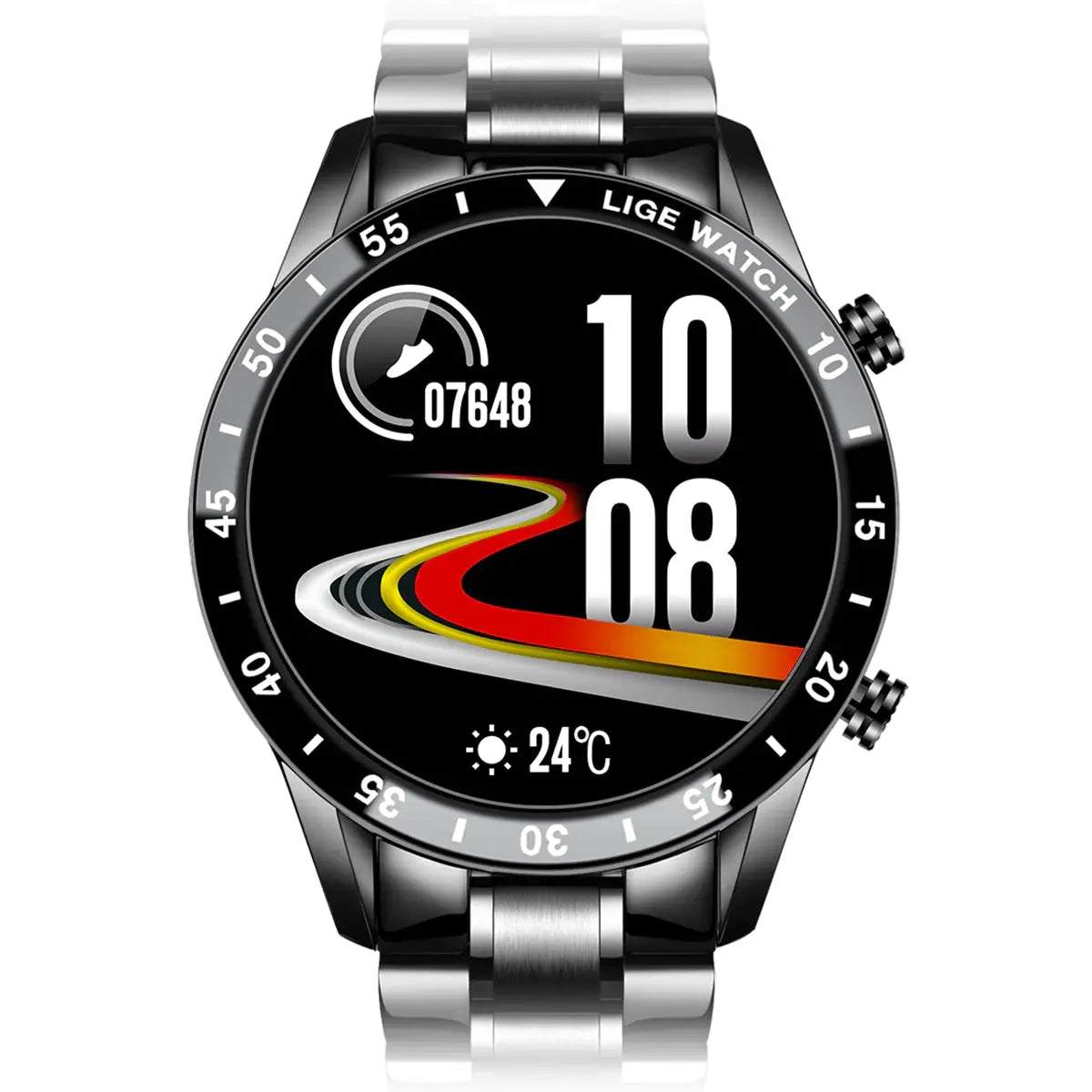 Smartwatch Reloj Inteligente Lige Bw220 Pantalla Hd Monitor Cardiaco Fralugio