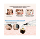 Limpiador Facial Ultrasónico, Limpieza  y Eliminación Espinillas