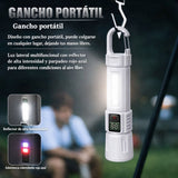 Linterna LED Recargable con Gancho y Zoom - Gadgets y Tecnología en Fralugio México — imagen 2 de 4