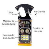 Llavero Linterna 7 en 1 con Clip y Corta Soga - Gadgets y Tecnología en Fralugio México — imagen 3 de 5