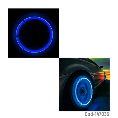 Luces LED para Rueda de Bicicleta Rojo Azul y Verde - Gadgets y Tecnología en Fralugio México