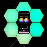 Luces RGB 6 Paneles Audiorítmico con Conexión Bluetooth 16 millones de colores