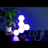 Luces RGB 6 Paneles Audiorítmico con Conexión Bluetooth 16 millones de colores
