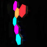 Luces RGB 6 Paneles Audiorítmico con Conexión Bluetooth 16 millones de colores
