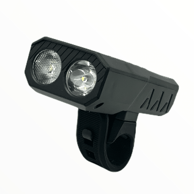 Luz Delantera LED COB Bicicleta Efecto Patrulla y Blanca - Gadgets y Tecnología en Fralugio México