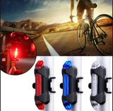 Luz LED Azul Trasera para Bici Recargable USB - Gadgets y Tecnología en Fralugio México — imagen 4 de 4